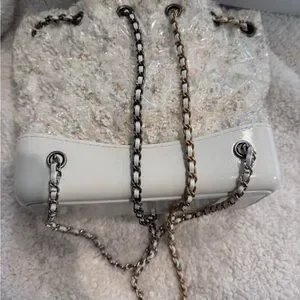 Chanel Gabrielle White PVC Tweed Mini Backpack
Price is firm! CHANEL | Bags | Chanel Gabrielle White Pvc Tweed Mini  main image 2